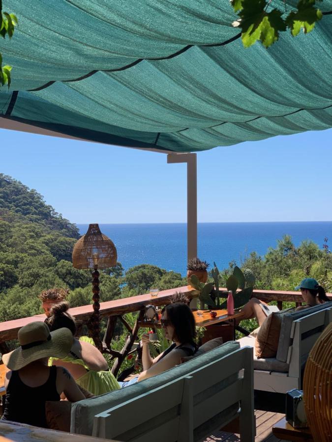 Large Bungalow With Sea View In Kabak Bay, Oeluedeniz Fethiye Exterior foto