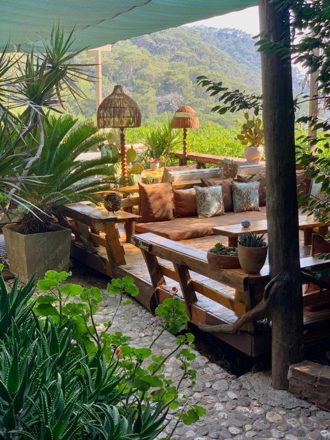 Large Bungalow With Sea View In Kabak Bay, Oeluedeniz Fethiye Exterior foto